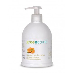 Detergente Delicato Mani e Corpo Menta & Arancio - 500 ml