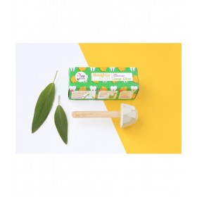 Dentifricio solido alla salvia e limone