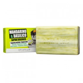 Sapone artigianale Mandarino e Basilico 150 gr
