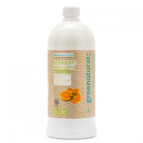 Detergente Delicato Mani e Corpo Menta & Arancio –1000 ml