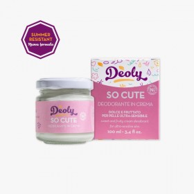 Deoly - Deodorante in crema plastic free SO CUTE