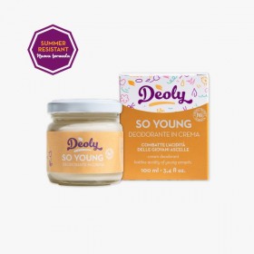 Deoly - Deodorante in crema plastic free SO YOUNG