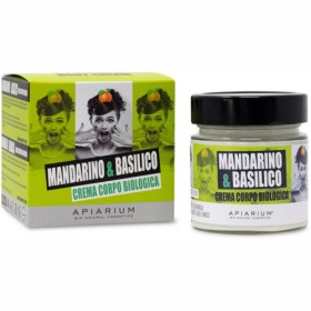 Crema corpo biologica mandarino e basilico