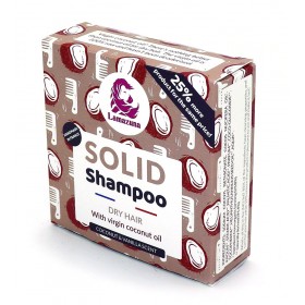 Shampoo solido senza oli essenziali per capeli secchi alla vaniglia e cocco