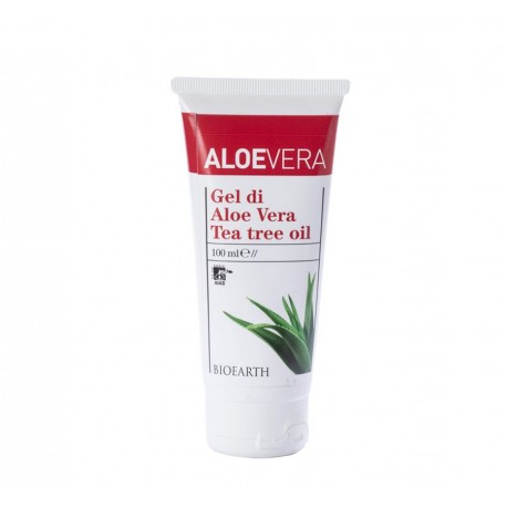 Gel di Aloe Vera 99% con Tea Tree Oil