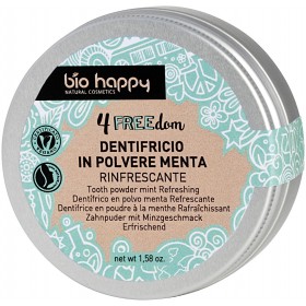 4freedom - dentifricio in polvere alla menta